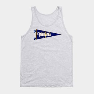 Indiana Flag Pennant Tank Top